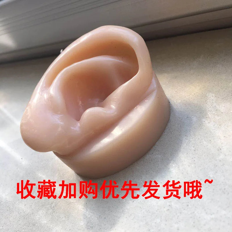 Fake Ear Model Asmr Decompression Voice Control Recording Equipment Zpaxo
