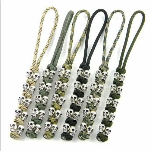 Wholesale Tibet Silver Antique Steampunk Skull Spacer Bead DIY