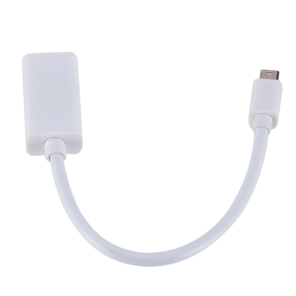 Mini Display Port DP Male to HDMI-Compatible Female Adapter Converter Cable For Thunderbolt For Apple Mac Macbook Pro Air Laptop Zpaxo