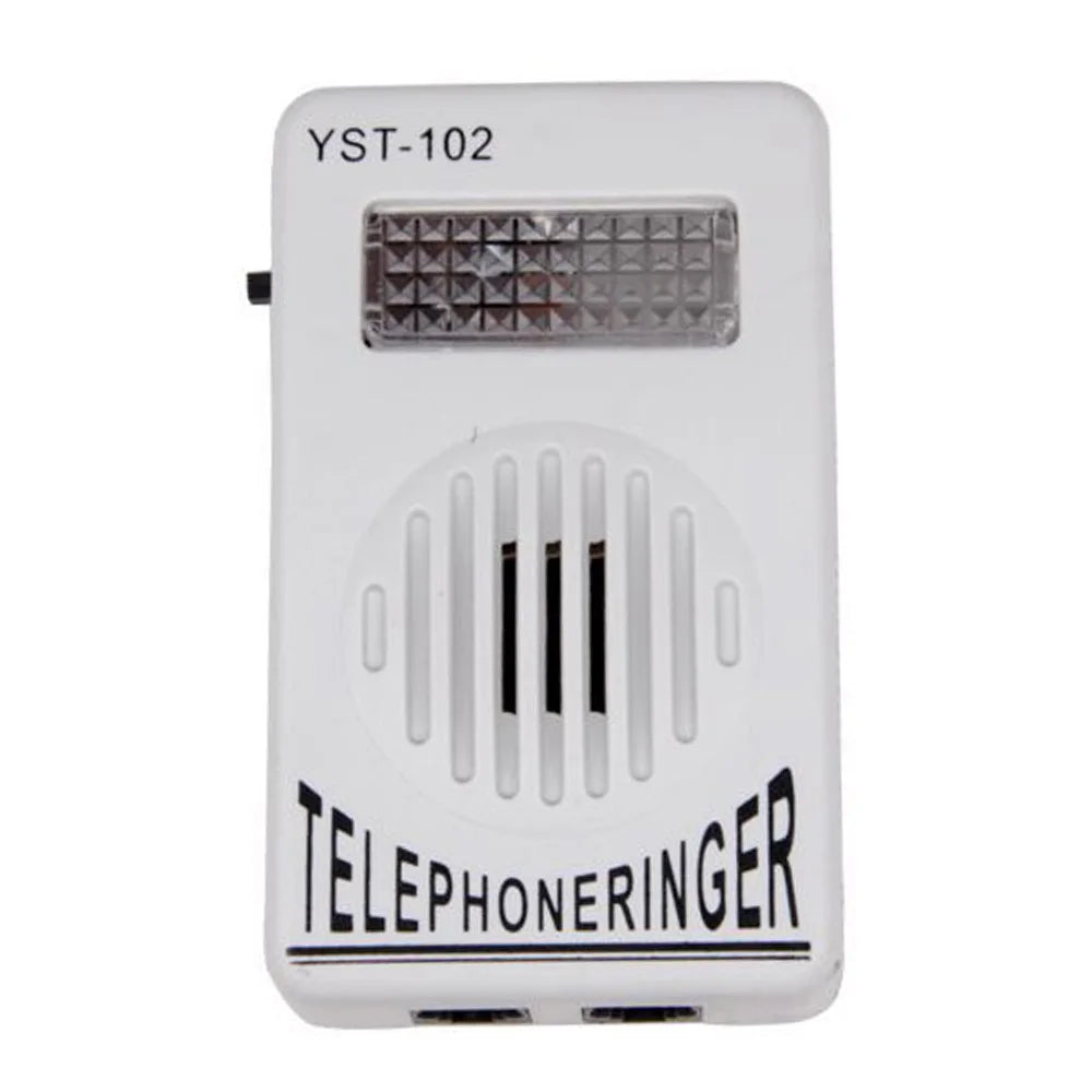 Extra-loud Ringer Sound Telephone Phone Amplifier Strobe Light