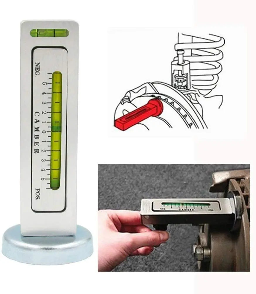 Car Four Wheel Alignment Magnetic Level Gauge Camber Setting Aid Tool