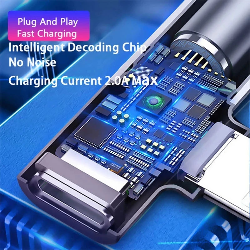 1 Audio Headphone Charging Dual Adapter Splitter Iphone XR XS X 7 8