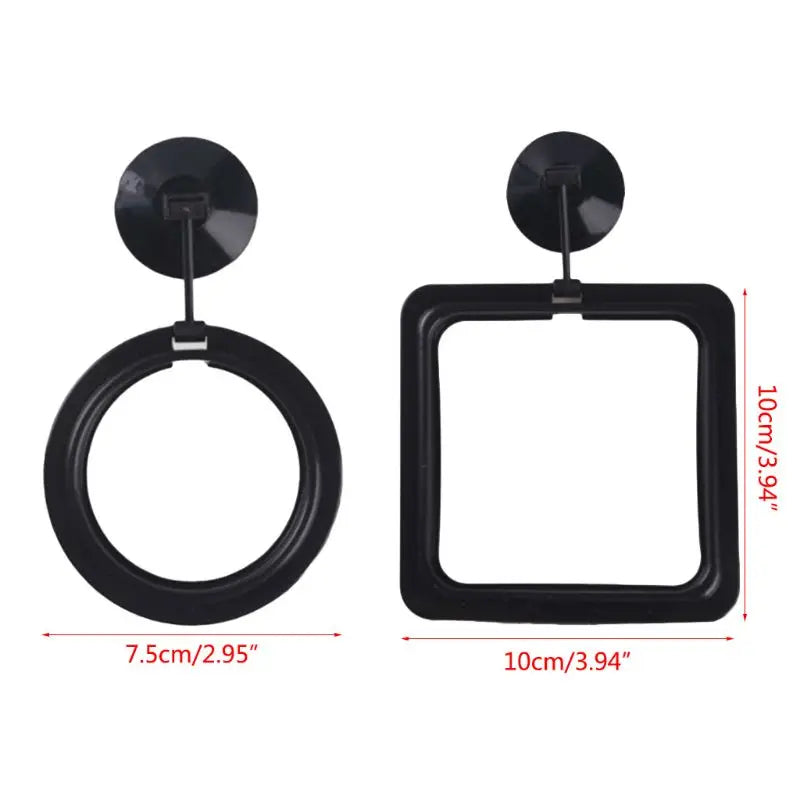 Aquarium Fish Feeding Ring Tank Heart Floating Station Food Tray