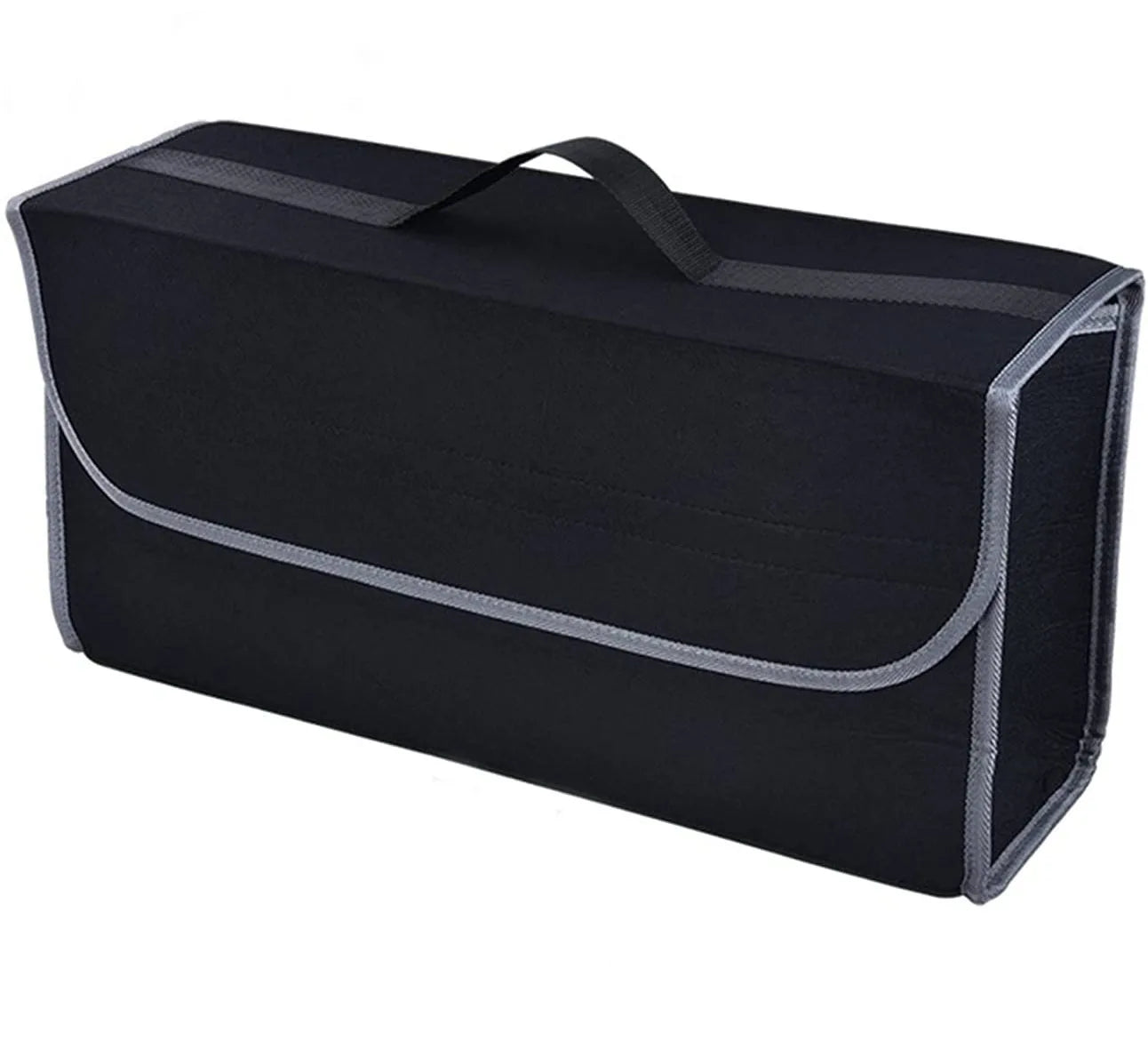 Car Trunk Organizer Collapsible Soft Felt Storage Box Cargo Container