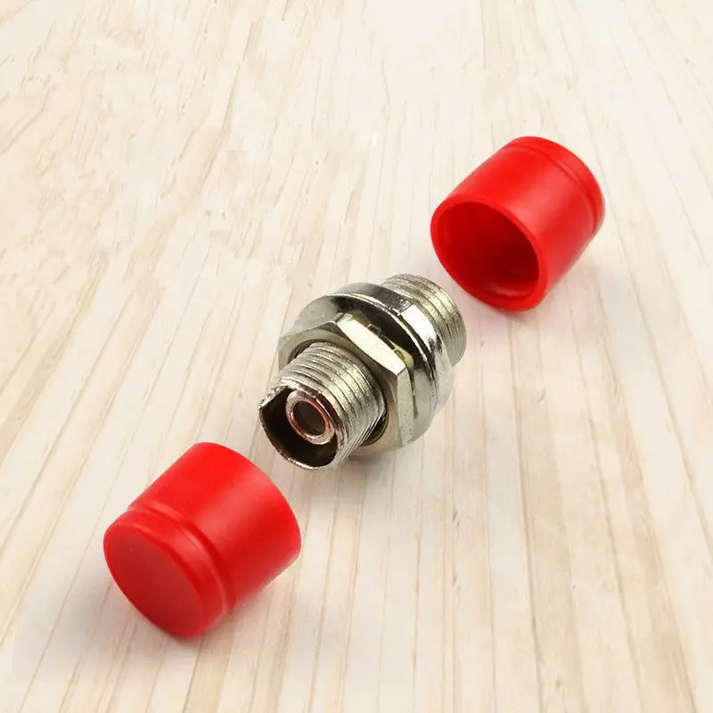 Wholesale Lot FC-FC Fiber Optic Adapter Coupler Connector Female RED