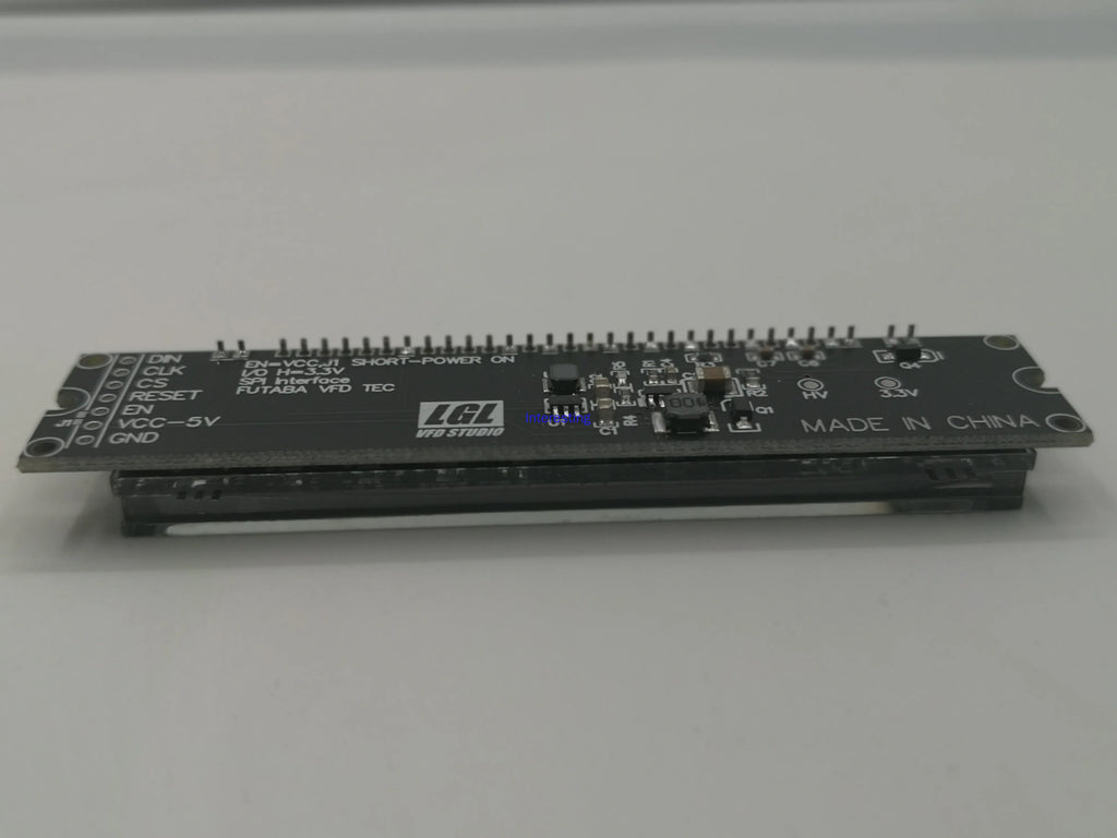 C51 STM32 VFD Display Module 8-bit Dot Matrix Display Module VFD Fluorescent Screen Serial Port Zpaxo