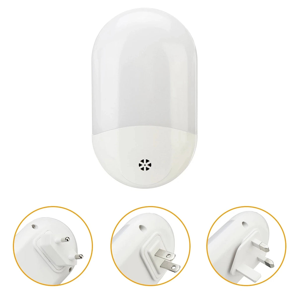 LED Plug-in Night Light Dimmer Baby Nursing Eye Sleep Bedroom Plug Zpaxo