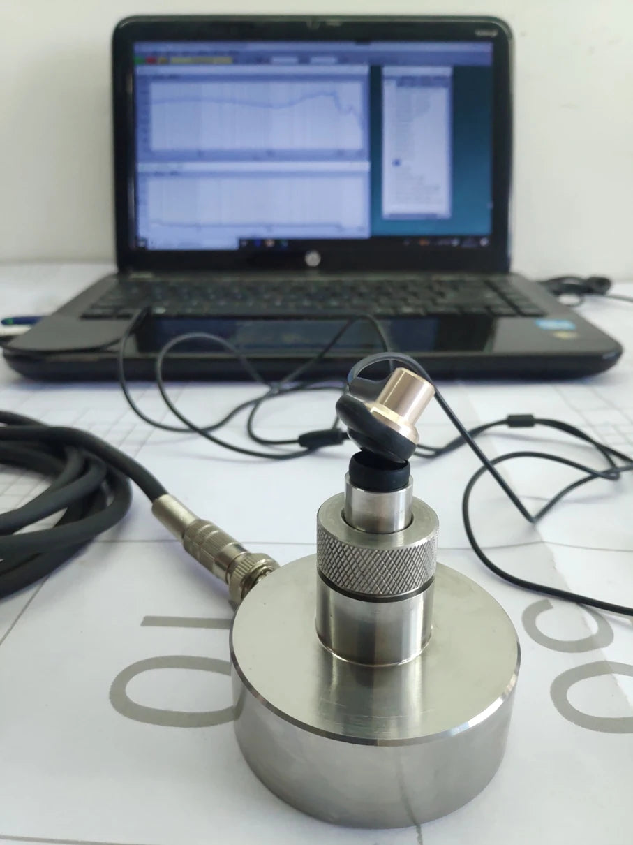 Headphone Curve Tester Recording Simulation Ear IEC711 Artificial Ear Frequency Response Curve Waterfall Diagram Zpaxo