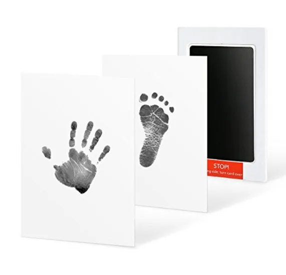 Large Pet Dog Cat Baby Handprint Footprint Contactless Stamp Pad