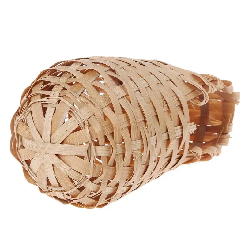 Hand Made Natural Bamboo Bird Nest House Parrot Finch Hideout Cage