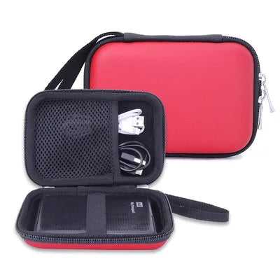GUANHE 2 5 Hard Drive Cases Bag Shockproof Waterproof HDD Seagate Zpaxo Red