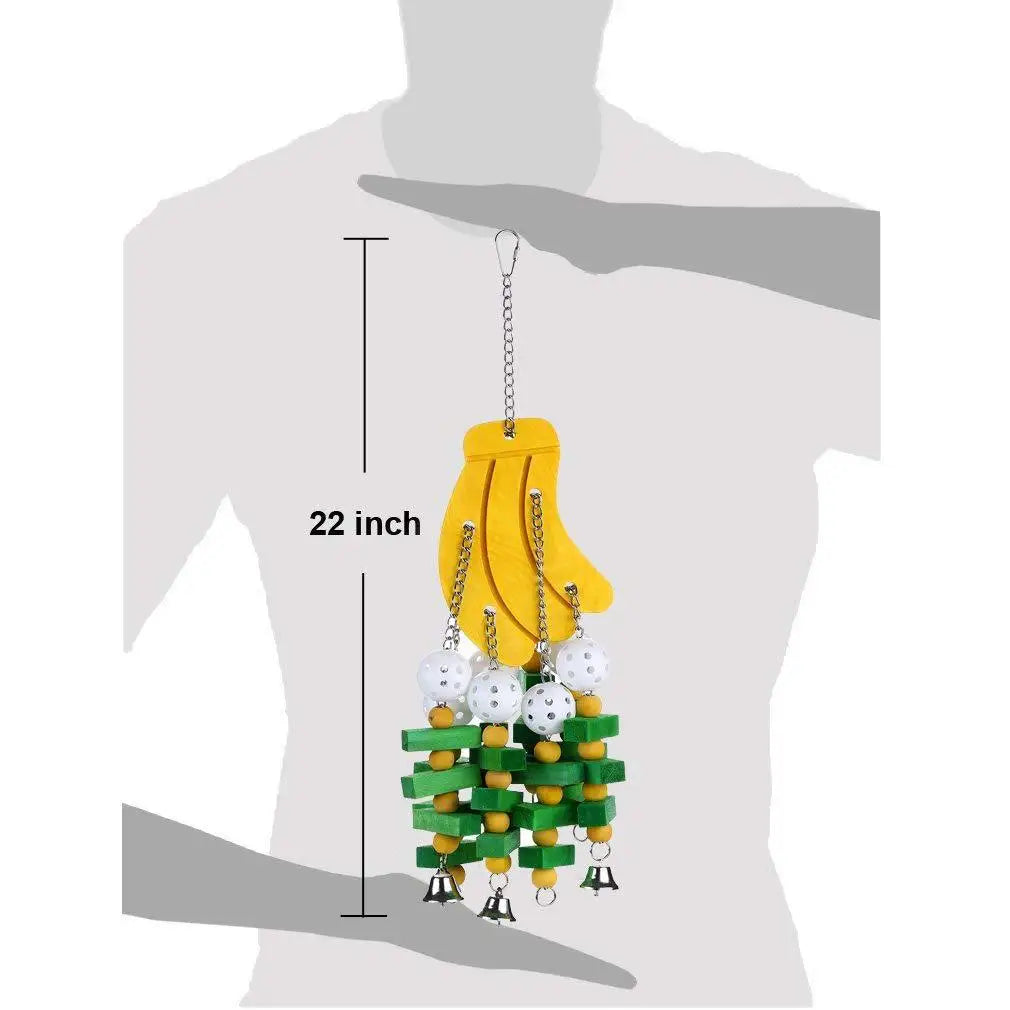 Bird Toys Parrots Wooden Parrot Supplies Gray Birds Alex Sun Biting