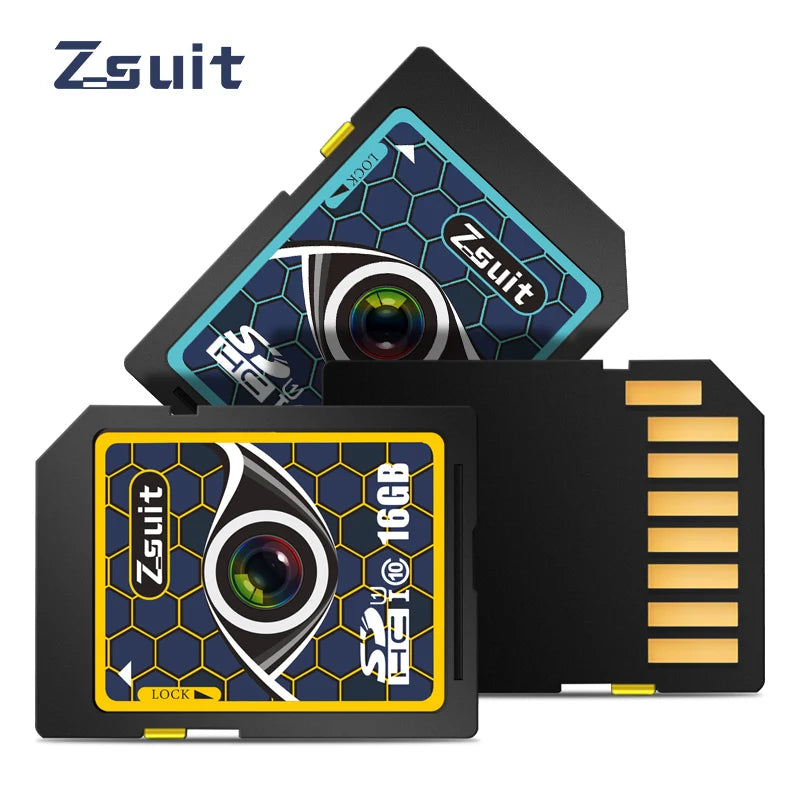 Zsuit High-speed Memory Cards SD Cards 64GB 256GB Class10 U3 SD Chip Card 128GB Universal Camera UAV/TV Series 4k HD Big Cards Zpaxo