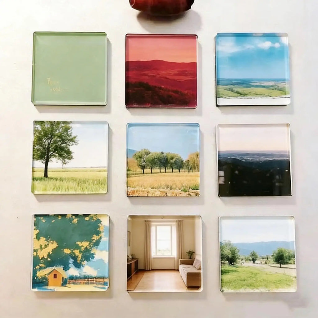 5x5cm DIY Fridge Magnet Handmade Crafting Supplies Kids Adult Art