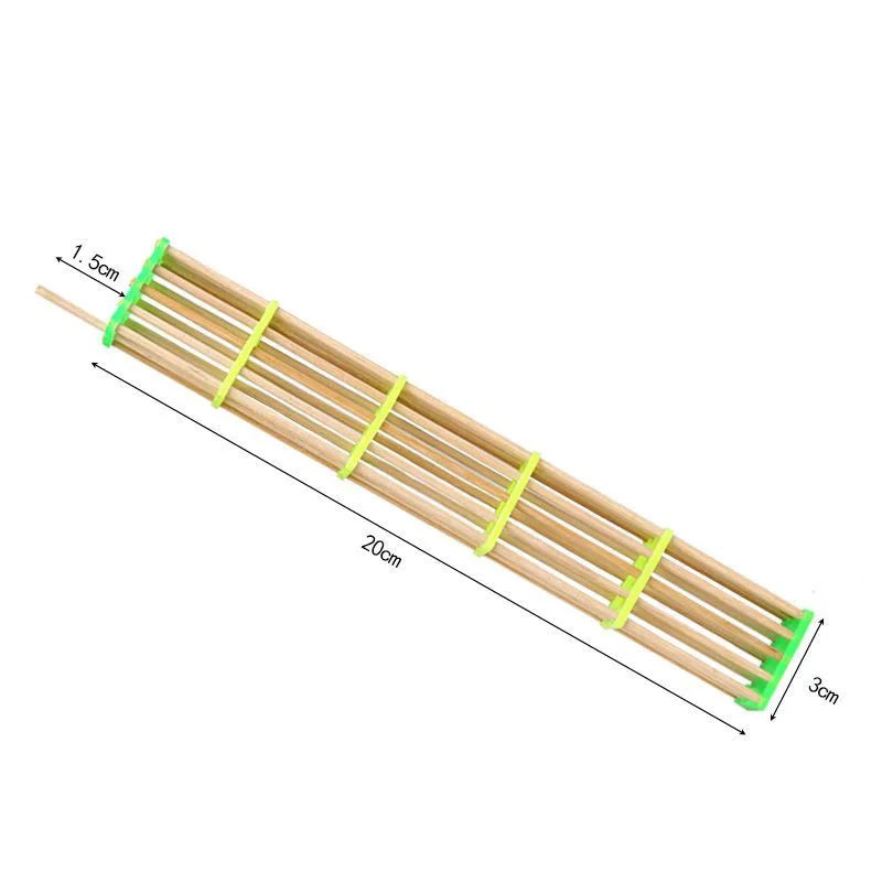 Lengthened Bamboo Queen Bee Cage King Isolation Transport Cages