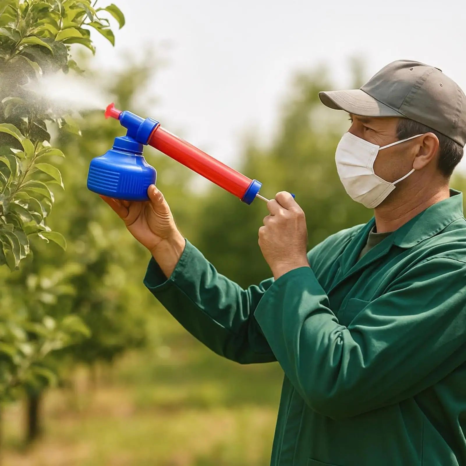 Diatomaceous Earth Powder Duster Garden Gnat Control Washable Nursery