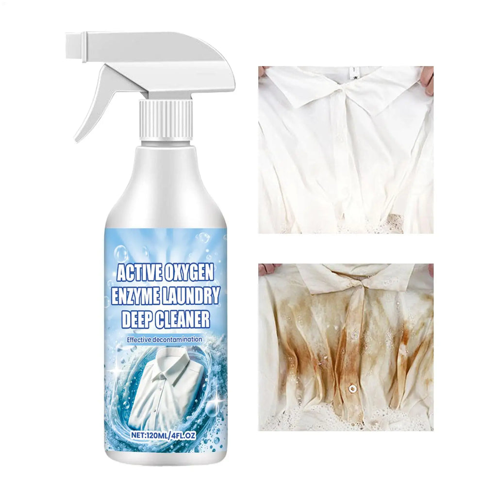 Laundry Stain Remover Powerful Deep Cleaning Spray Fabric Safe