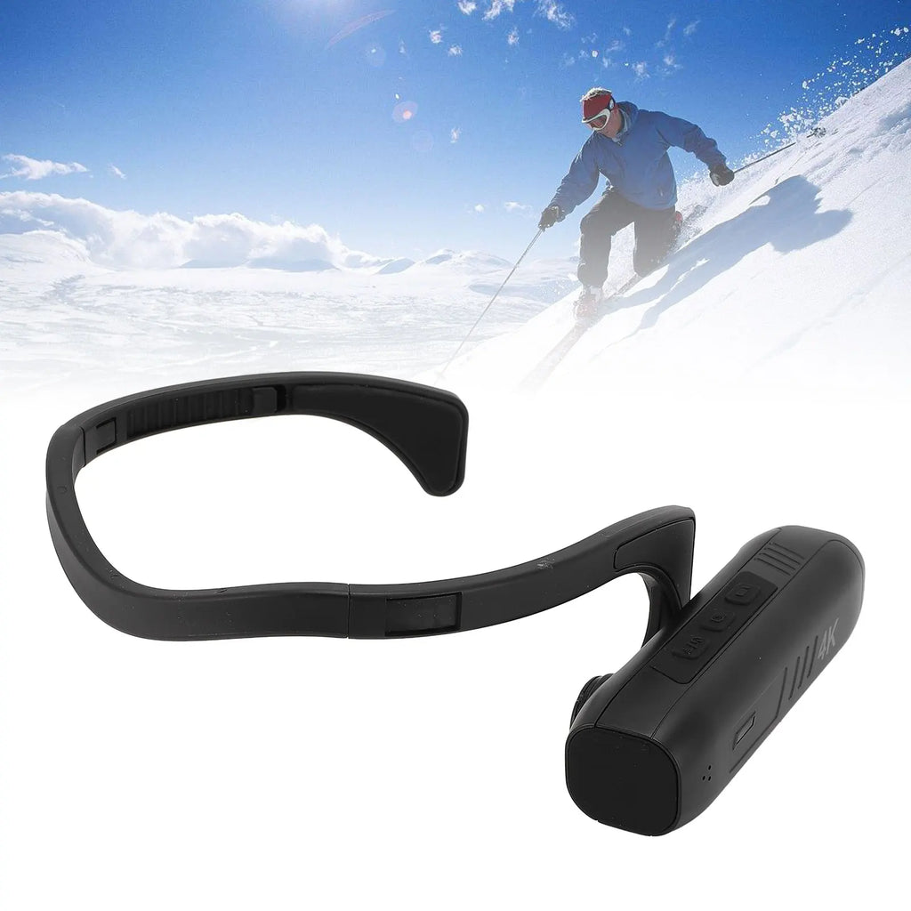 Head Mounted Camcorder 4K APP Control 120 Wide Angle 6 0 Anti Shake