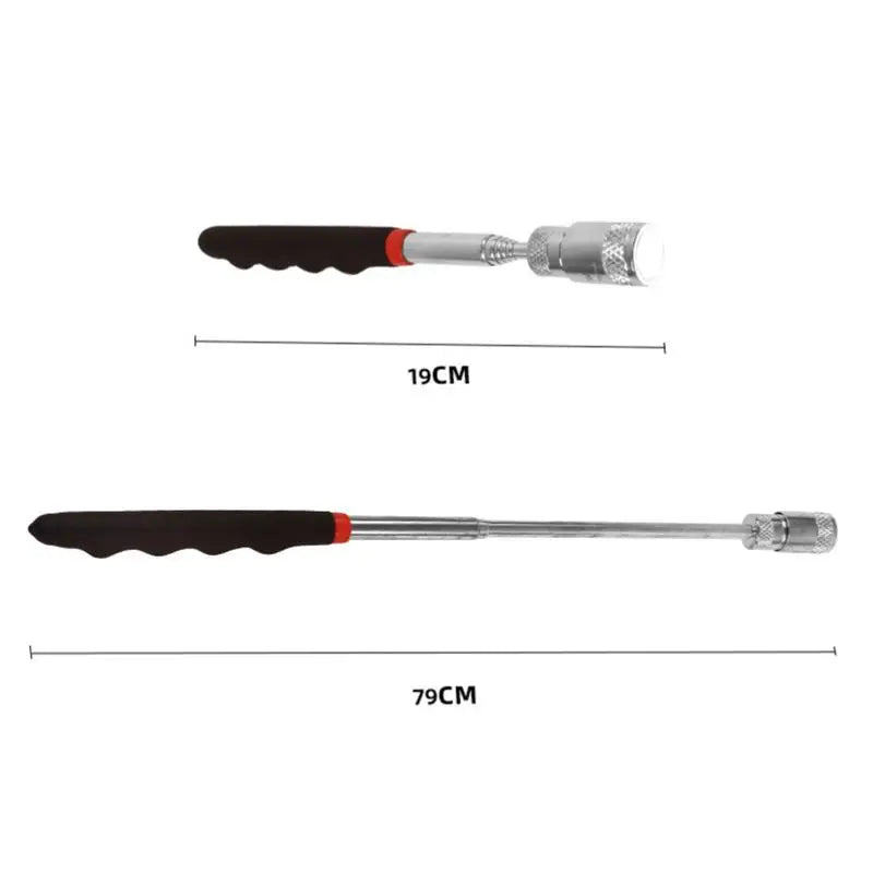 Telescopic Magnetic Pick-Up Pen with LED Light | Long Reach Tool