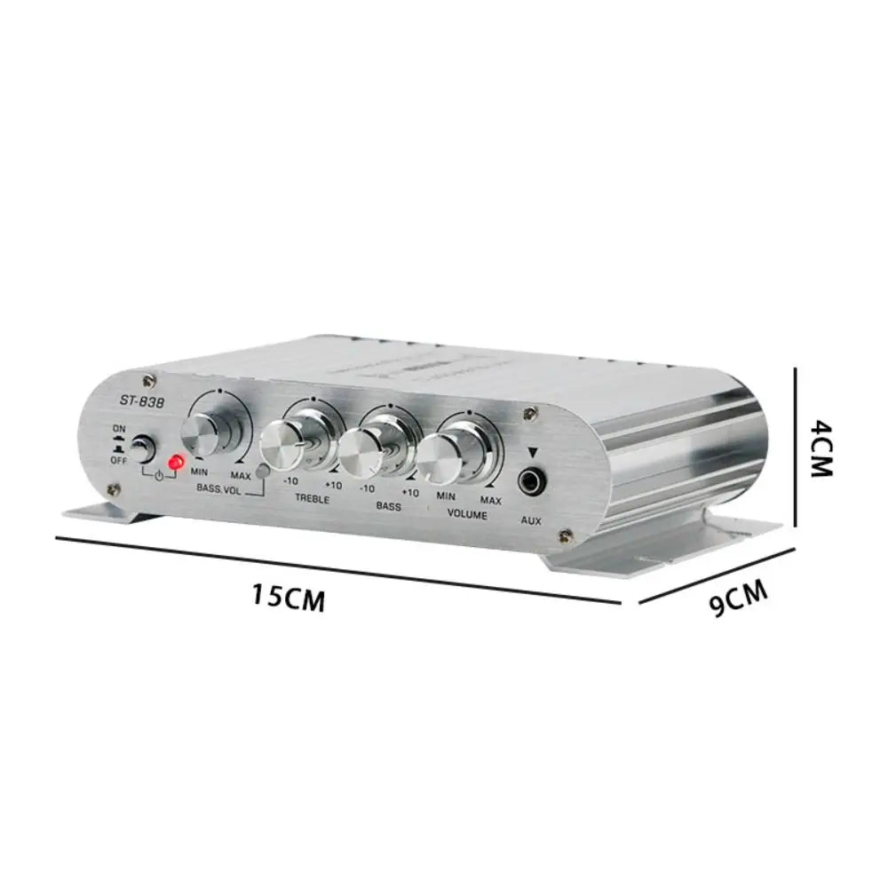 Subwoofer Car Stereo Amplifier Equalizer Audio Output Crossover Zpaxo