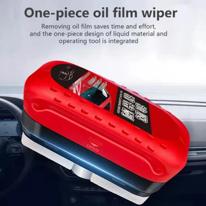 Car Glass Cleaner Oil Film Remover Windshield Window Stain Polishing
