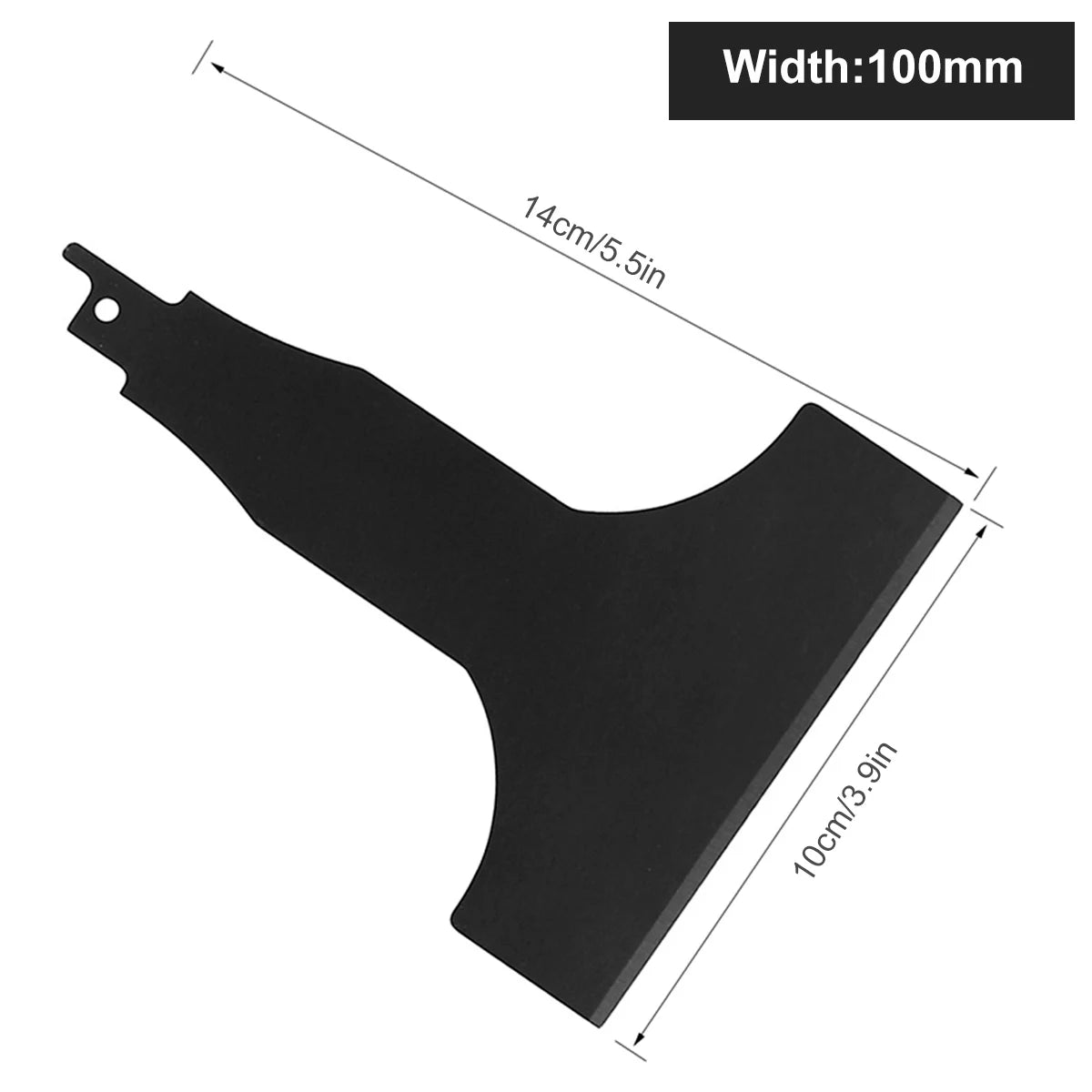 2/4/5Pcs Reciprocating Saw Scraper Set Sturdy Blade Shovel Cleaning Scraping Tool High Carbon Steel Electric Removal Wall Putty Zpaxo 2pcs