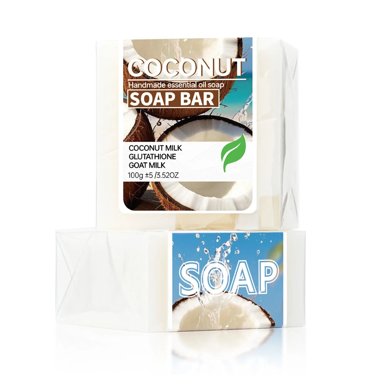 Coconut Milk & Glutathione Brightening Soap – Goat Milk Bar Brightening Bar Soap Zpaxo Coconut milk