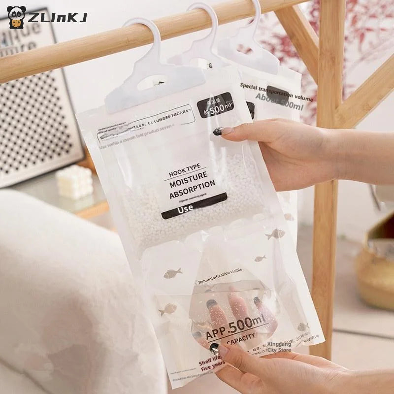 5 Moisture Absorber Hanging Drying Clothes Dehumidifier Wardrobe Dry Zpaxo