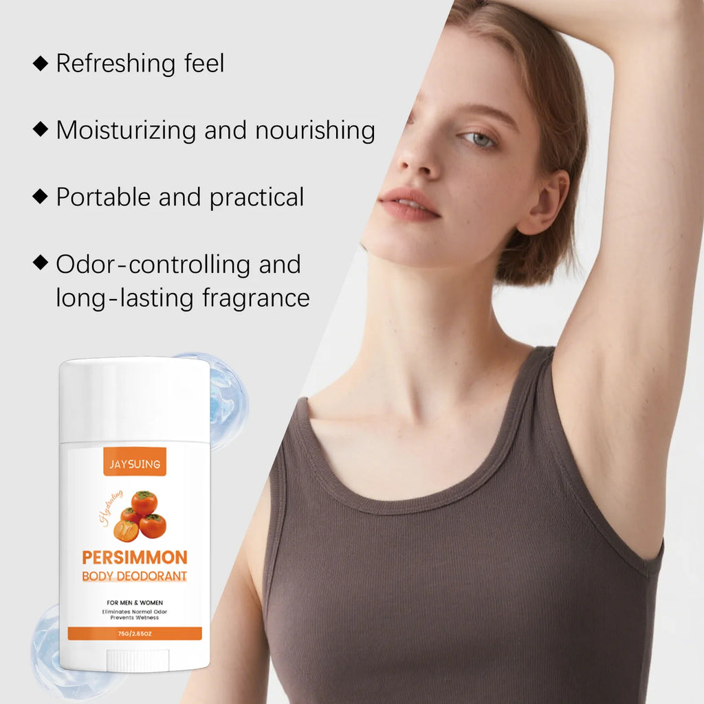 Persimmon Scent Deodorant Stick – Unisex Antiperspirant 75g Deodorant Stick Zpaxo