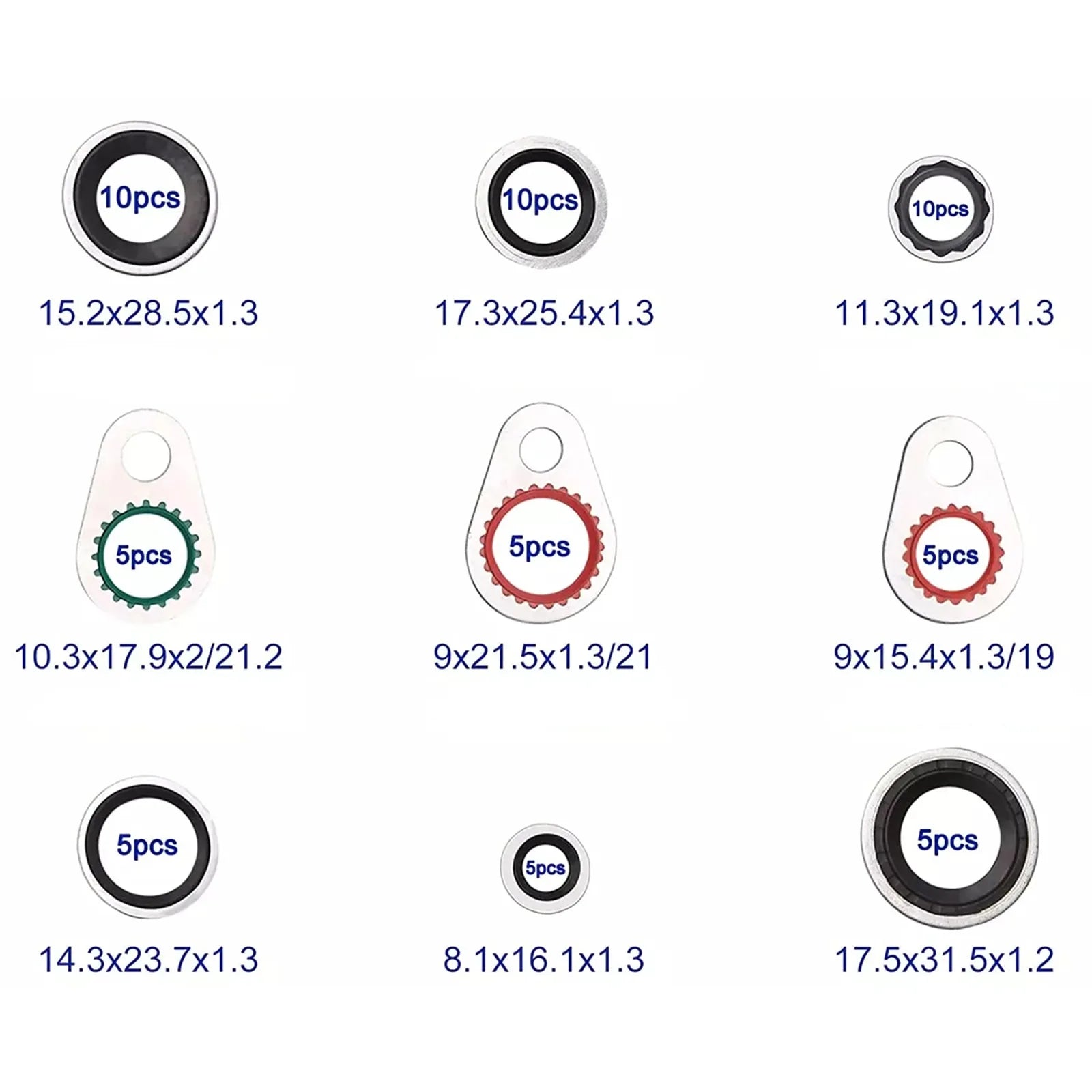Car C System Compressor Gasket Seals Air Conditioning Port Seal