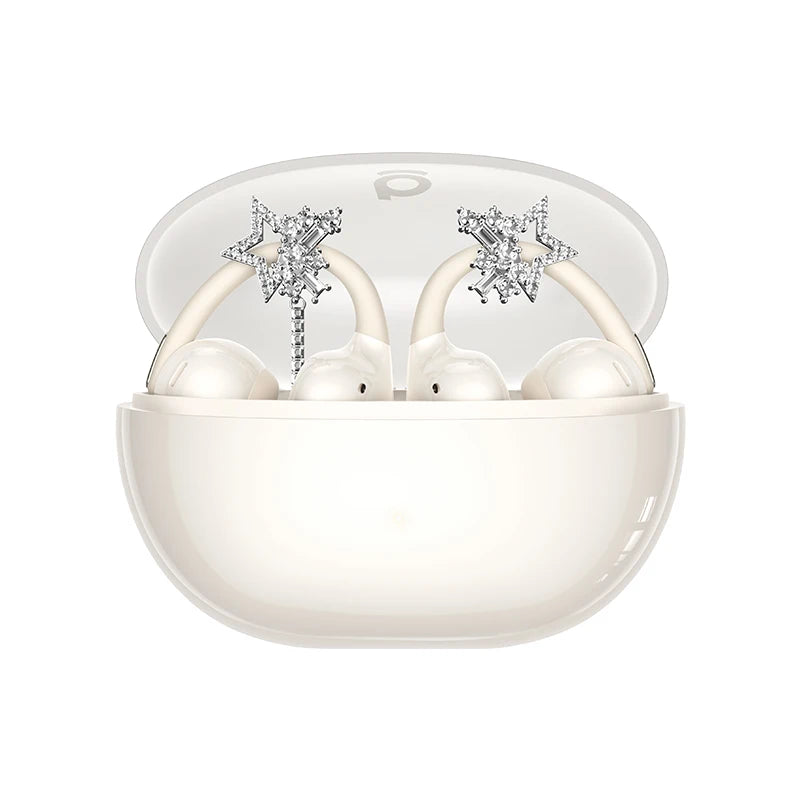 Baseus Bowie MC2 AIR Clip-on TWS Earbuds Ear Clips Wireless Earphones Zpaxo Earring Set White China Mainland