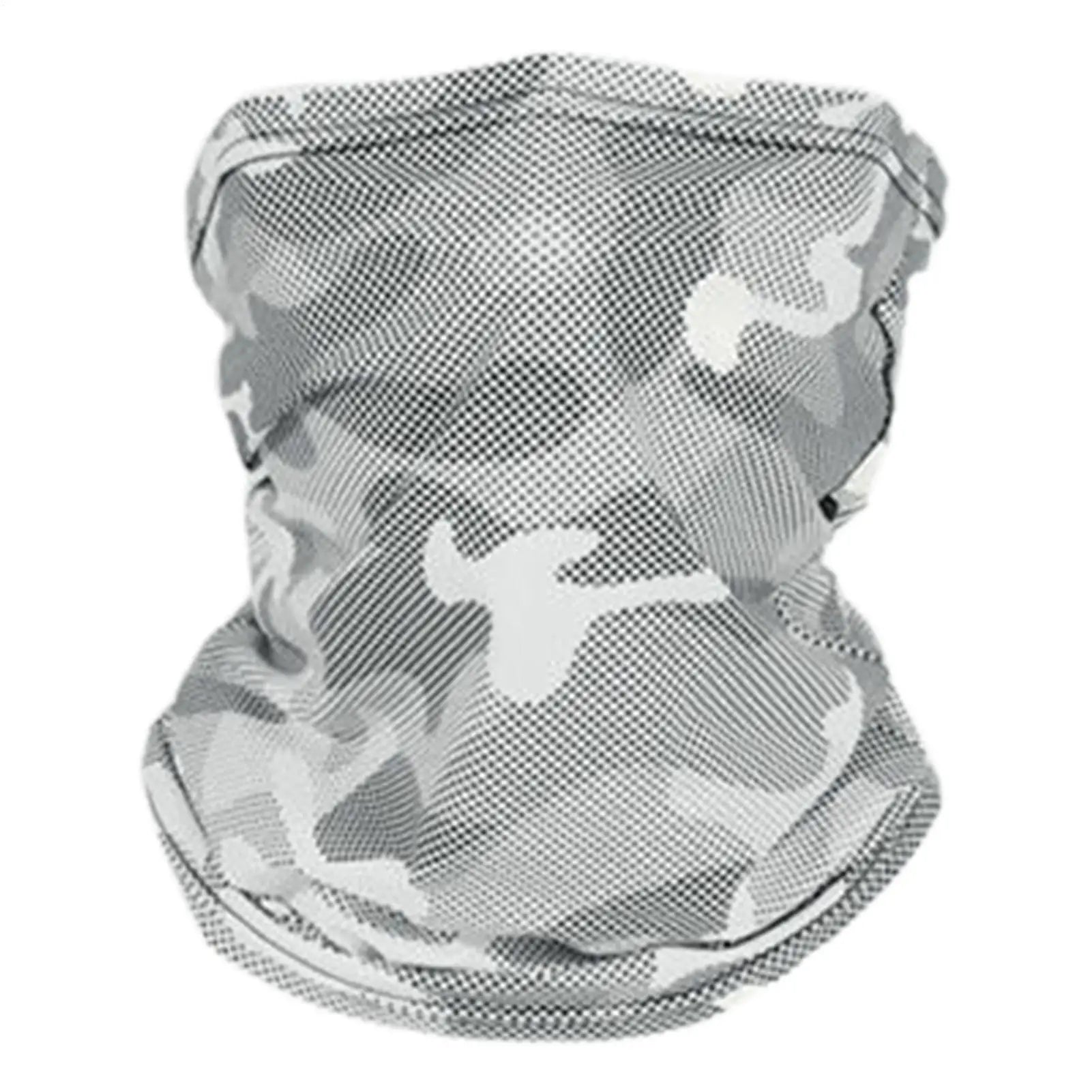 UV Protection Face Cover Quick-Dry Cycling Face Mask Scarf Sun Protection Headwear Outdoor Face Cover Breathable Bandana Zpaxo