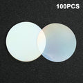 ▶100pcs 7cm/2.75in Transparent Laser Star Heart Pattern Badge Film Protective Covers for DIY Badge Maker Part Tools Zpaxo A1