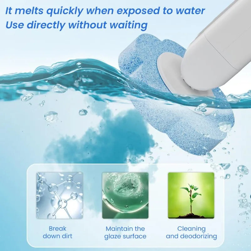 Disposable Toilet Brush Replaceable Wall-mounted Long Handle Toilet Brush Cleaning Tools WC Bathroom Toilet Set Accessories Zpaxo