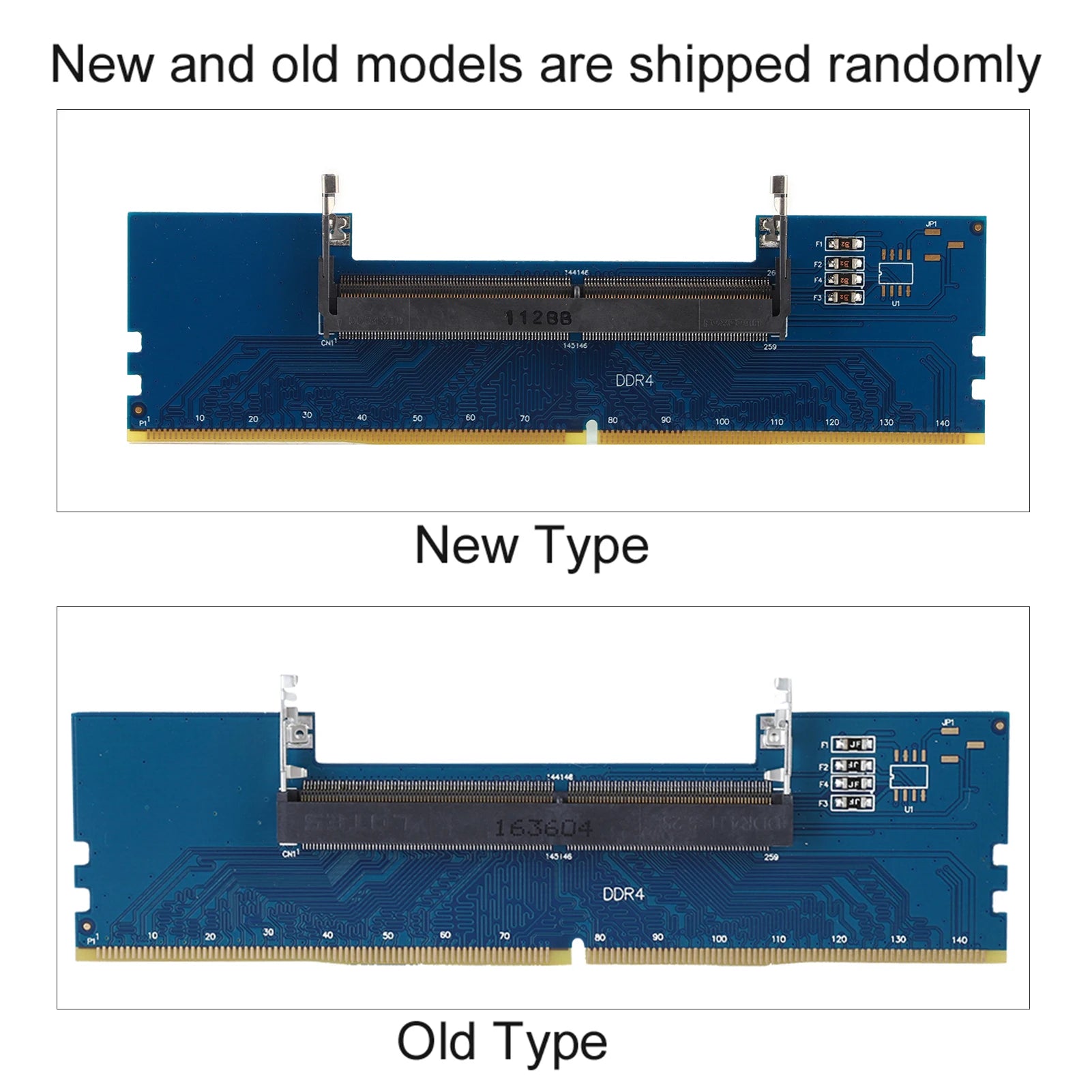 DDR4 RAM Connector Adapter Professional Laptop DDR4 SODIMM To Desktop DIMM Memory RAM Connector Cards Converter Adapter Zpaxo