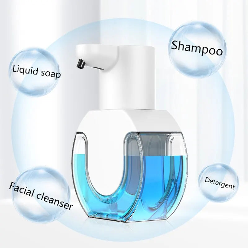 Cleaning Foam Machine Soap Dispenser Touchless Automatic Induction Foam Hand Washer Sensor Household Infrared Soap Dispenser Zpaxo