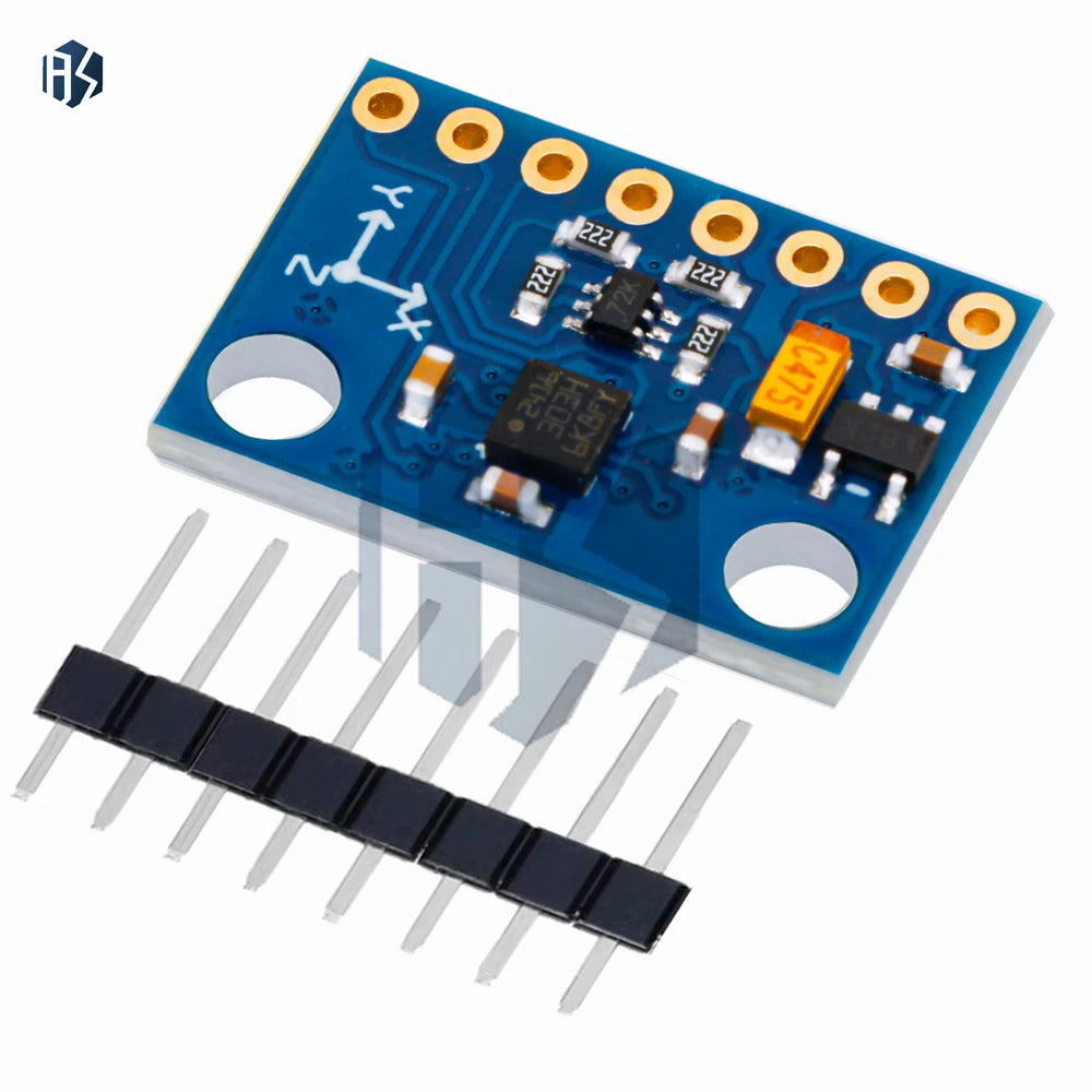1PCS BAISHUN GY-511 LSM303DLHC Module E-Compass 3 Axis Accelerometer + 3 Axis Magnetometer Module Sensor for Arduino Zpaxo