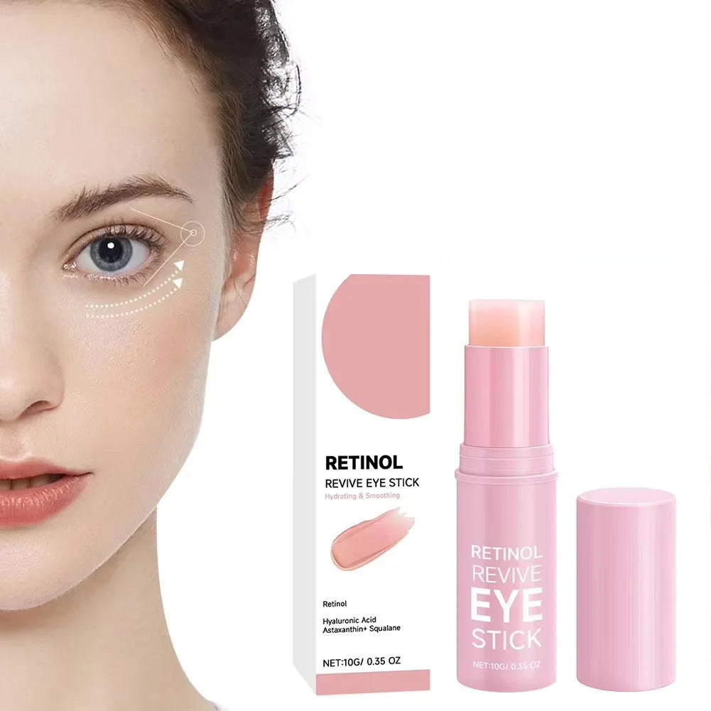 Retinol Eye Stick Firming Lifting Skin Care Soft Smooth Elimination Dark Circles Deep Hydrating Hyaluronic Acid Eye Cream Zpaxo