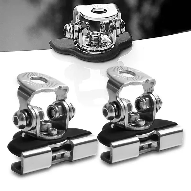 1 Car LED Light Bar Mounting Bracket Work Clamp Holder Hood Fog Lamp