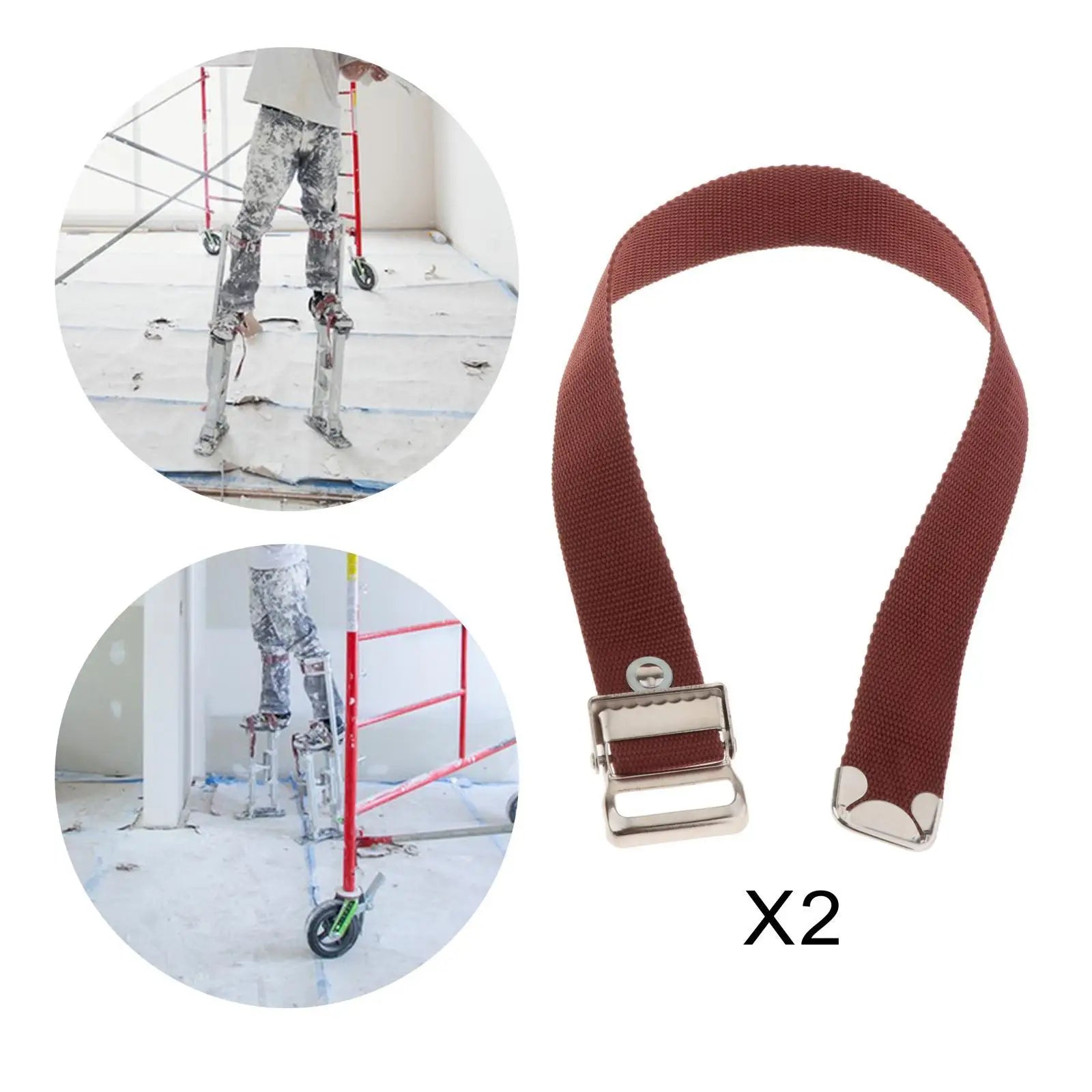 Drywall Stilt Replacement Parts – Leg Strap & Pad Kit Stilt Replacement Kit Zpaxo 2pcs Straps 55cm