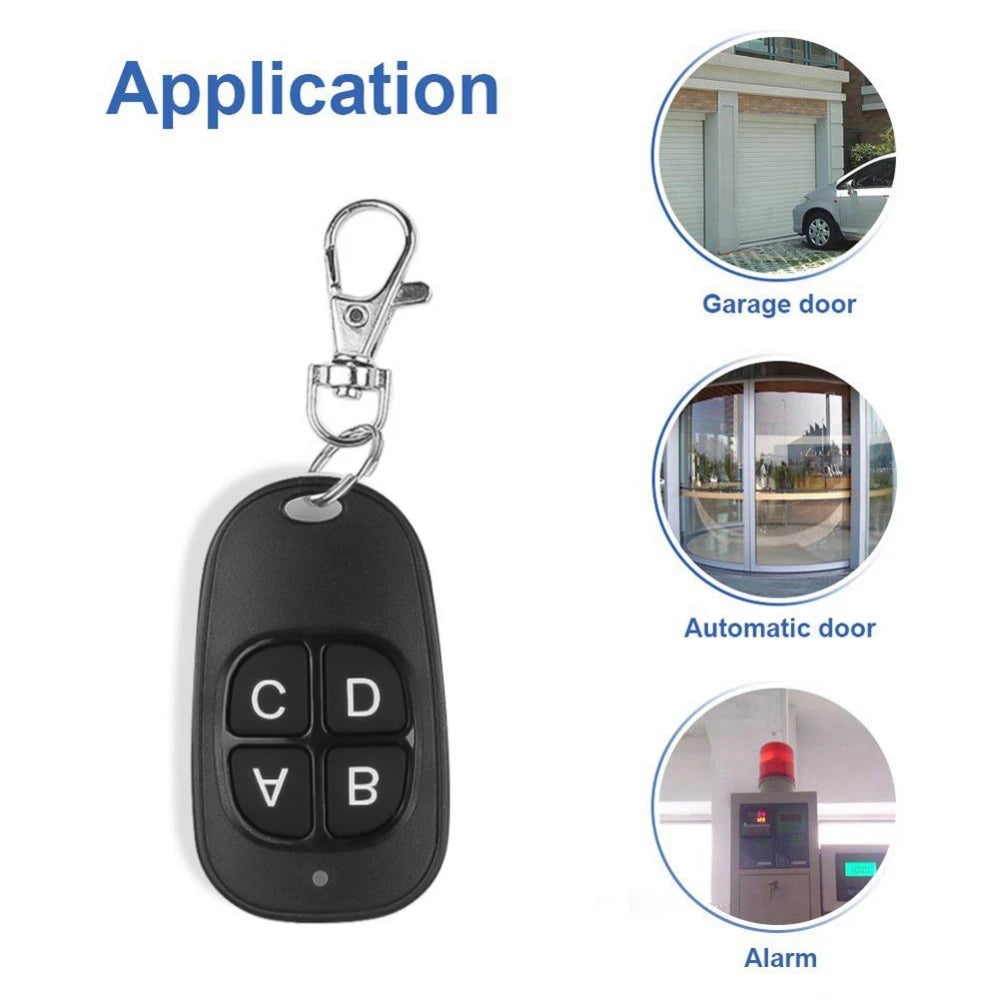 433MHz Remote Control Opener Wireless Transmitter Duplicator Clone Zpaxo
