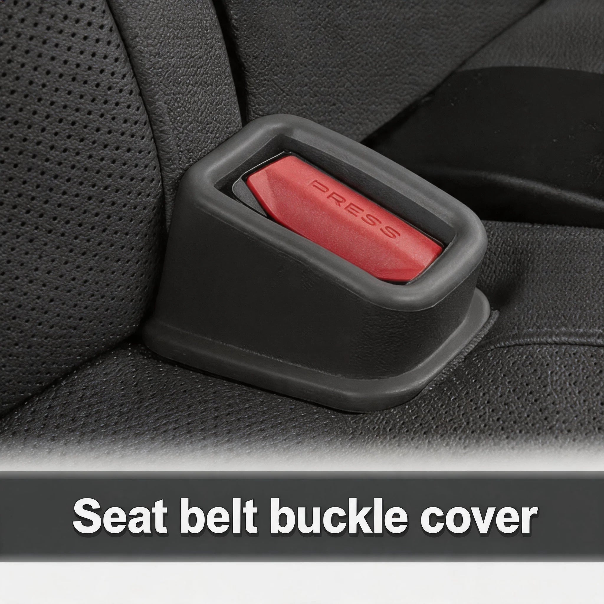 Anti-Slip Silicone Car Seat Belt Buckle Holder | 1/2/4 Pack