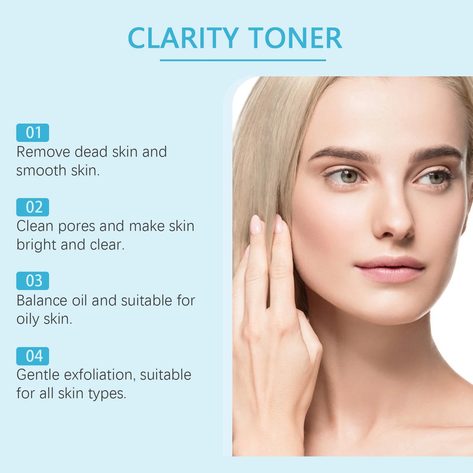 Hoygi AHA BHA Exfoliating Toner – Pore Refining Oily Skin Care Exfoliating Facial Toner Zpaxo