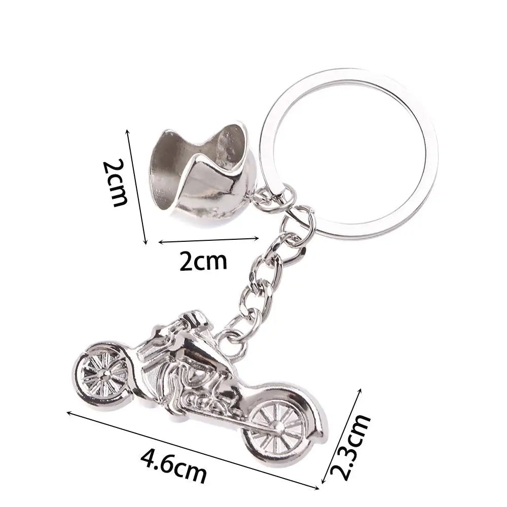 Creative Jewelry Key Holder Key Chain Motocross Motor Keychain Key Rings Metal Motorcycle Helmet Zpaxo