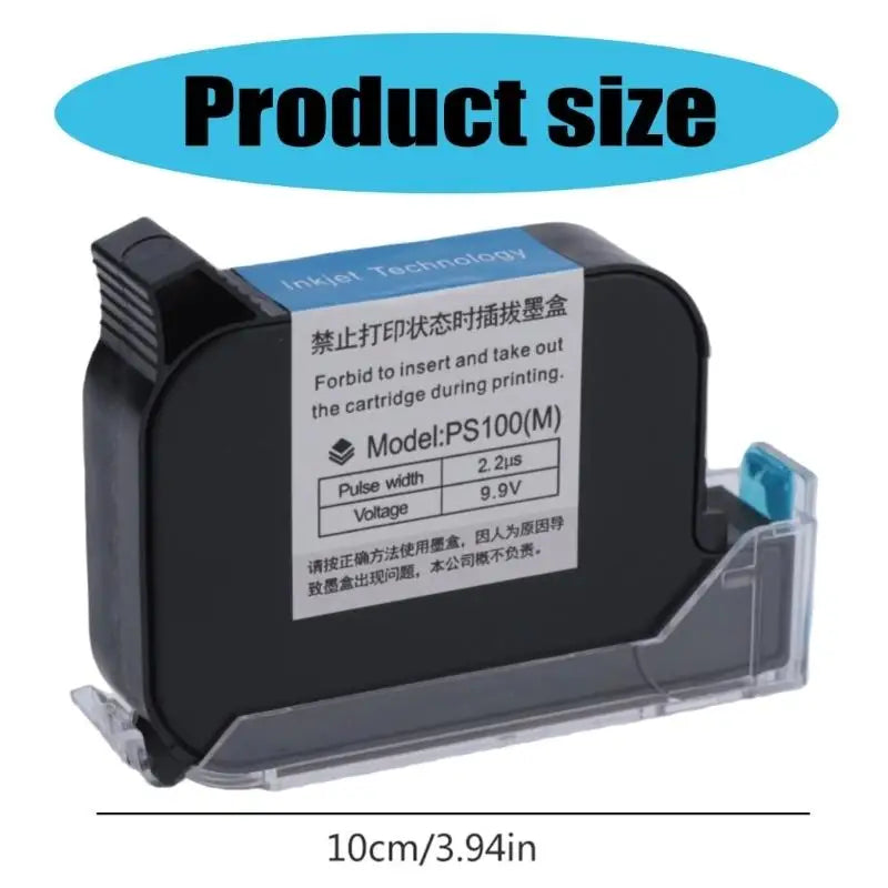652F PS100 M Quick Dry Cartridge Handheld Inkjet Printer Various Zpaxo CN
