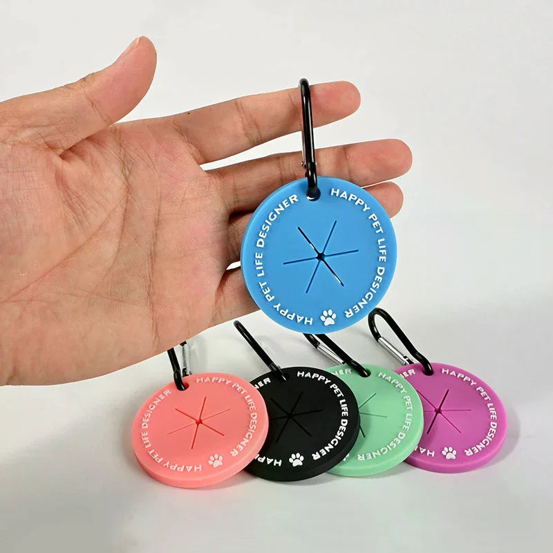 Dog Poop Bag Holder Waste Carabiner Clip Pet Dispenser Walking Zpaxo