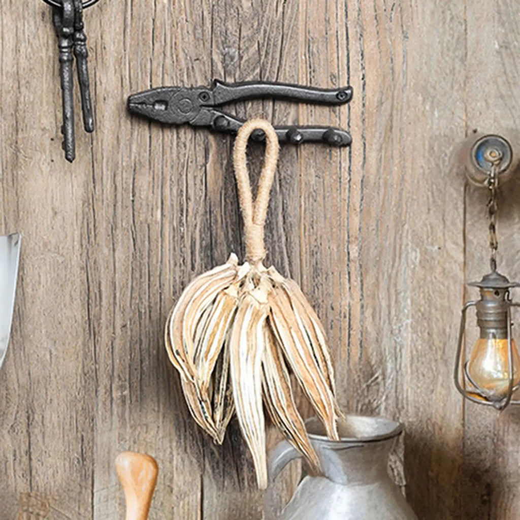 Cast Iron Wall Hooks Plier Shape Vintage Tool Hanger Rustic Key Hanger Holder for Homeowners DIY Enthusiasts Mechanics Craftsmen Zpaxo