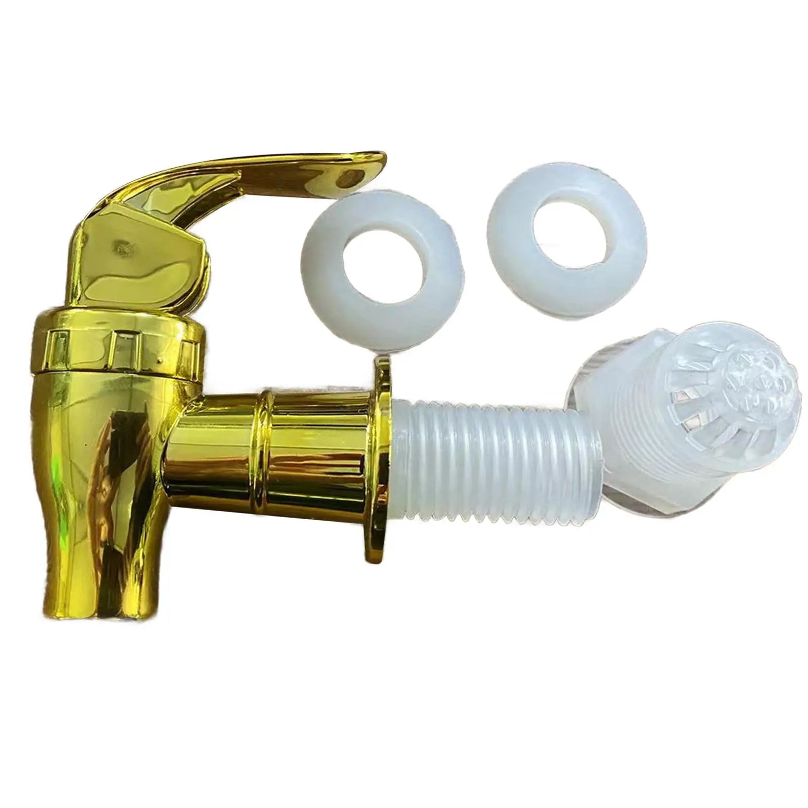 Beverage Dispenser Tap Water Dispenser Faucet Easy to Install Barrel Faucet for Fridge Restaurant Kitchen Home Juice Jar Zpaxo Gold