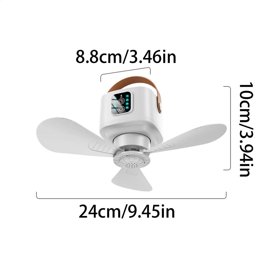 Rechargeable Ceiling Fan Remote Control 3600mAh LED Light Gazebo