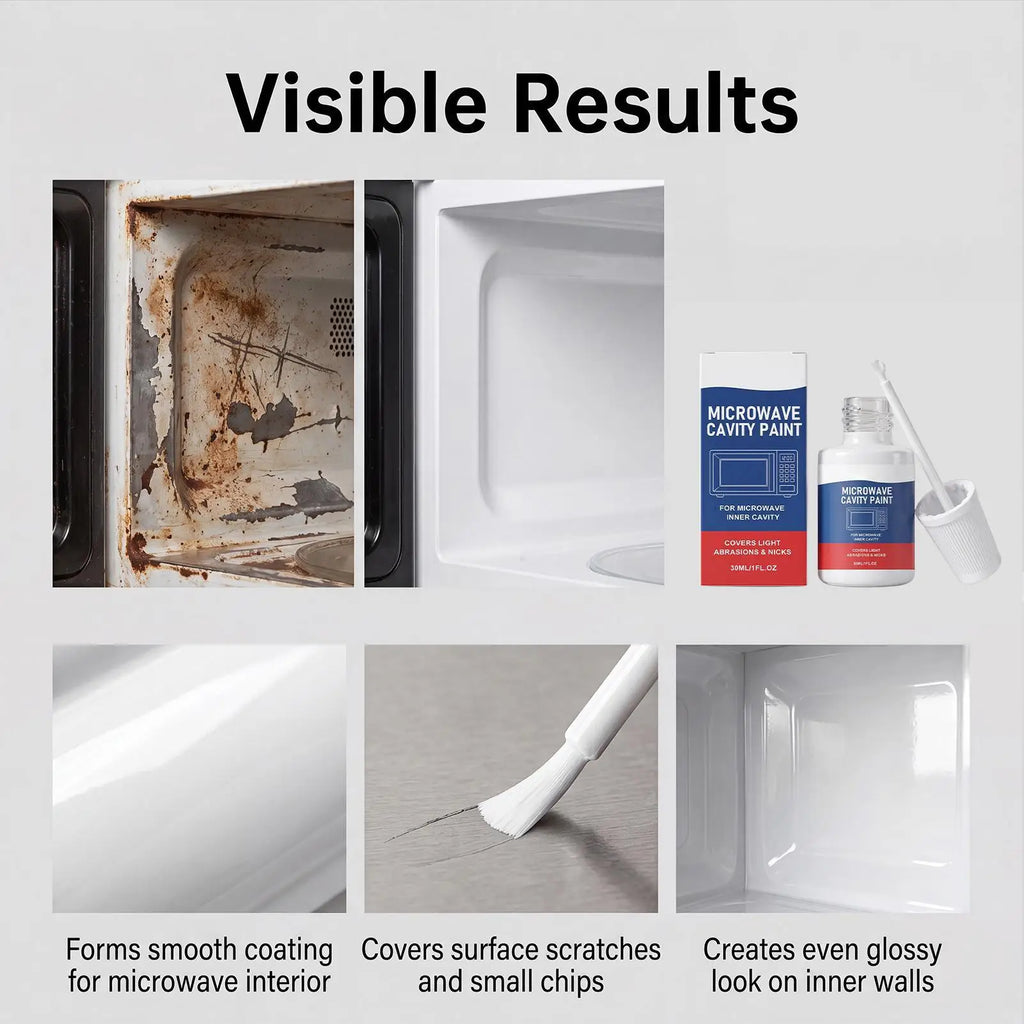 Microwave Cavity Paint Food Safe Appliance Touchup Repair Coating